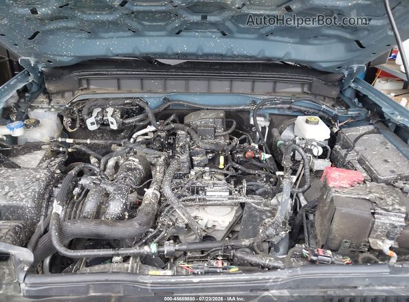 1FMDE5AH2MLA61080 2021 FORD BRONCO Light Blue Вид сзади