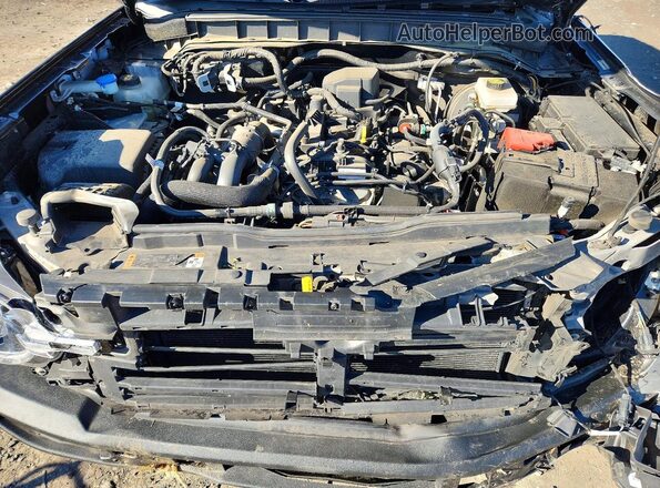 1FMDE5AH6NLB45842 2022 FORD BRONCO Black Շարժիչի բաժամունքի տեսք