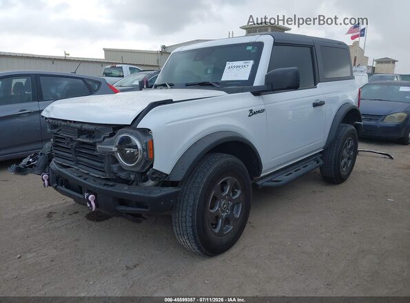 1FMDE5AP6PLB69942 2023 FORD BRONCO White Առջևի ձախ երեք քառորդ տեսարան