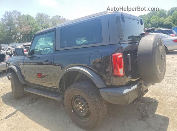 1FMDE5APXMLB05737 2021 FORD BRONCO Black Trasero izquierdo