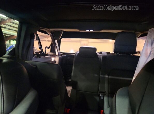 1FMDE5BH0PLA99815 2023 FORD BRONCO Gray Widok tylnych siedzeń