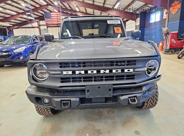 1FMDE5BH0PLA99815 2023 FORD BRONCO Gray Widok z przodu