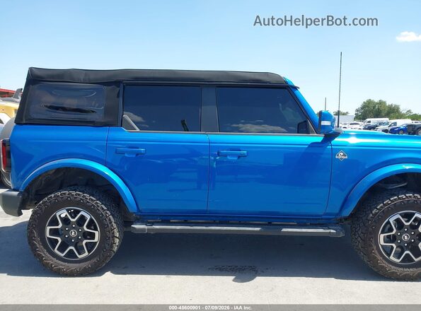 1FMDE5BH0PLB92723 2023 FORD BRONCO Blue Вид задньої частини салону