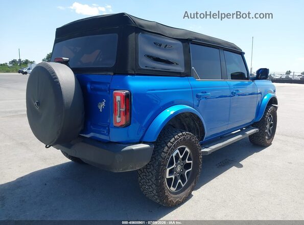 1FMDE5BH0PLB92723 2023 FORD BRONCO Blue Задня права чверть