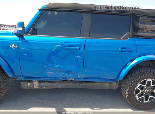 1FMDE5BH0PLB92723 2023 FORD BRONCO Blue Вид спереду