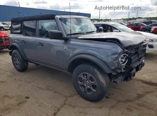 1FMDE5BH0PLB98408 2023 FORD BRONCO Серый Передняя правая четверть