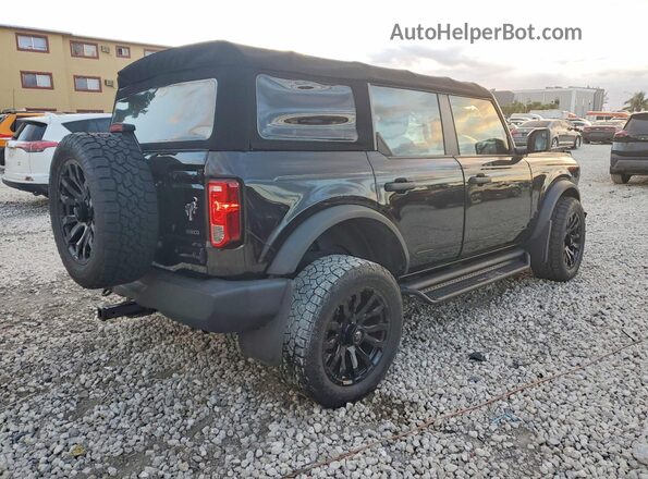 1FMDE5BH2MLA94174 2021 FORD BRONCO Черный Задняя правая четверть