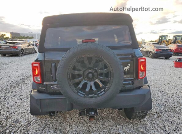 1FMDE5BH2MLA94174 2021 FORD BRONCO Черный Вид сзади