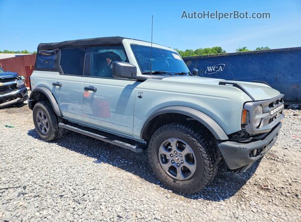 1FMDE5BH2PLA97936 2023 FORD BRONCO Серый Передняя правая четверть