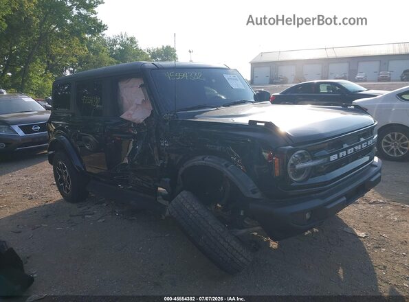 1FMDE5BH2PLB32250 2023 FORD BRONCO Black Widok z przodu