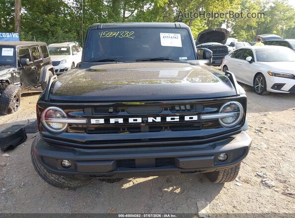 1FMDE5BH2PLB32250 2023 FORD BRONCO Black Widok zestawu wskaźników