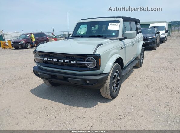 1FMDE5BH2PLB34807 2023 FORD BRONCO Light Blue წინა მარცხენა ხედი სამი მეოთხედიდან