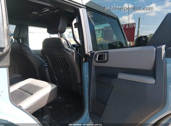1FMDE5BH3PLC19056 2023 FORD BRONCO Blue VIN კოდის სტიკერის ხედი
