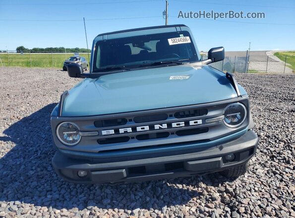 1FMDE5BH4MLA85170 2021 FORD BRONCO Синий Вид спереди