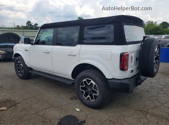 1FMDE5BH6PLC00906 2023 FORD BRONCO White Trasero izquierdo