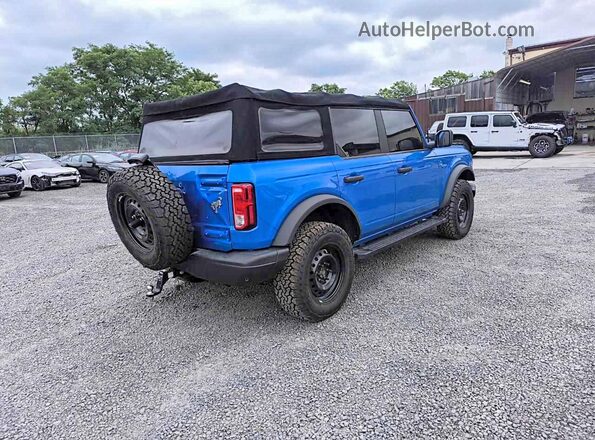 1FMDE5BH7NLB87290 2022 FORD BRONCO Blue წინა მარჯვენა