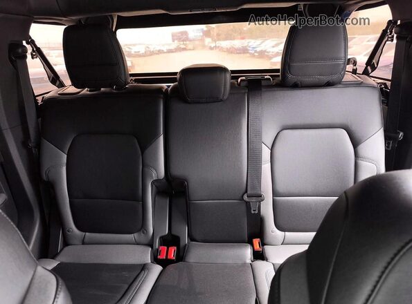1FMDE5BH7NLB87290 2022 FORD BRONCO Blue უკანა სავარძლების ხედი