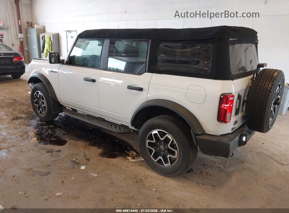 1FMDE5BHXPLB13199 2023 FORD BRONCO Белый Задняя левая четверть