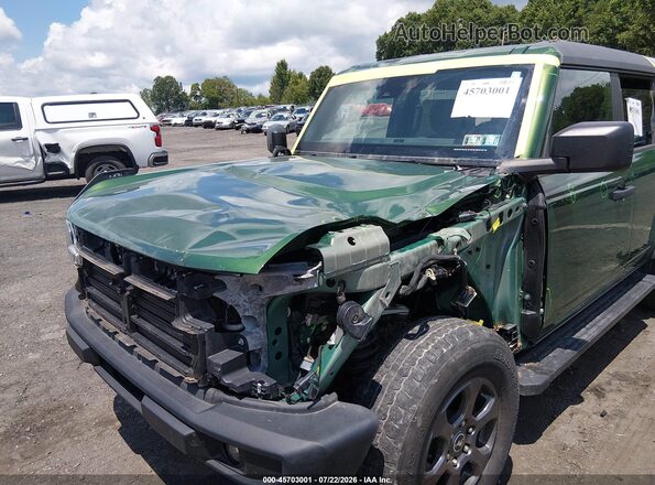 1FMDE5BHXPLC16414 2023 FORD BRONCO Green Front view