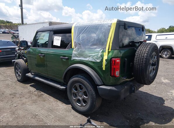 1FMDE5BHXPLC16414 2023 FORD BRONCO Green Rear left