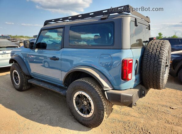 1FMDE5CH3PLB01636 2023 FORD BRONCO Blue უკანა მარცხენა
