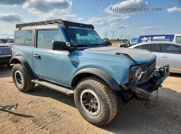 1FMDE5CH3PLB01636 2023 FORD BRONCO Blue წინა მარჯვენა