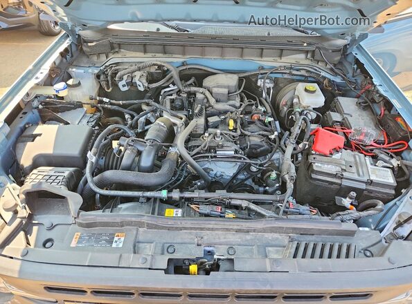 1FMDE5CH3PLB01636 2023 FORD BRONCO Blue უკანა სალონის ხედი