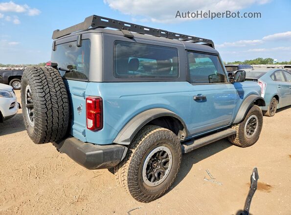 1FMDE5CH3PLB01636 2023 FORD BRONCO Blue უკანა მარჯვენა