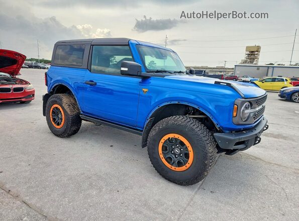 1FMDE5CP0MLB00432 2021 FORD BRONCO Blue წინა მარჯვენა