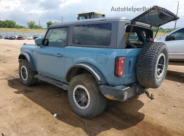 1FMDE5CP2PLC08636 2023 FORD BRONCO Blue Trasero izquierdo
