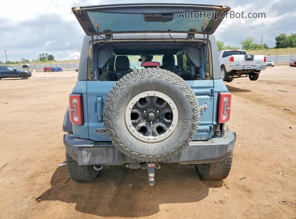 1FMDE5CP2PLC08636 2023 FORD BRONCO Blue Vista trasera