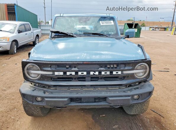 1FMDE5CP2PLC08636 2023 FORD BRONCO Blue Vista frontal