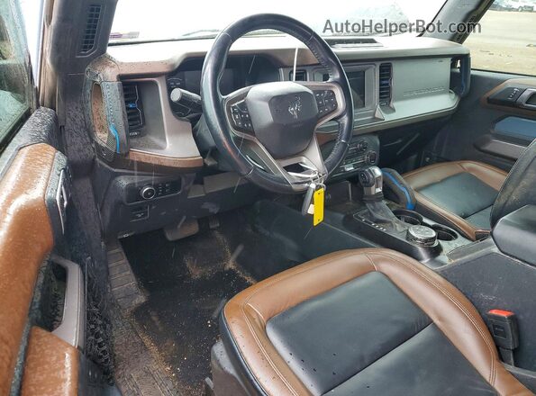 1FMDE5CP2PLC08636 2023 FORD BRONCO Blue Vista del salpicadero
