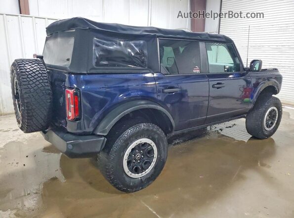 1FMDE5DH4MLA67233 2021 FORD BRONCO Blue Tył prawy