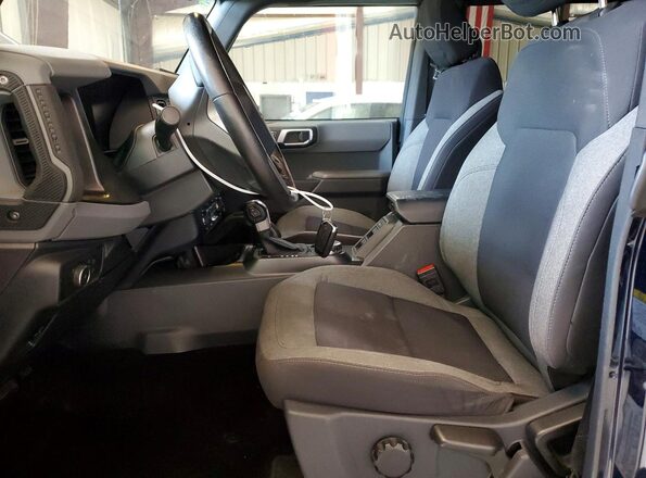 1FMDE5DH4MLA67233 2021 FORD BRONCO Blue Widok wnętrza z przodu