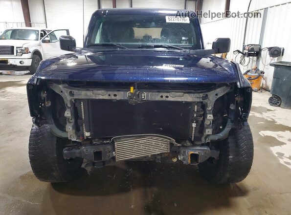 1FMDE5DH4MLA67233 2021 FORD BRONCO Blue Widok z przodu