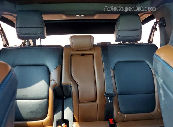 1FMDE5DH5PLA99404 2023 FORD BRONCO Зеленый Вид задней части салона