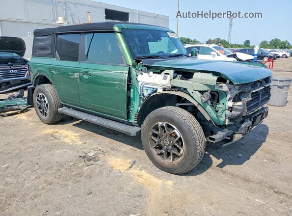 1FMDE5DH5PLA99404 2023 FORD BRONCO Зеленый Вид спереди
