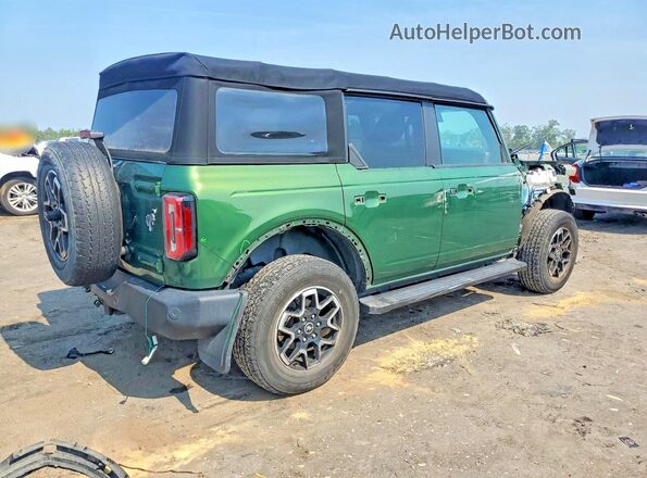 1FMDE5DH5PLA99404 2023 FORD BRONCO Зеленый Передняя правая четверть