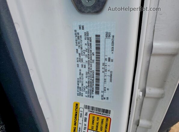1FMDE7AH6RLB04323 2024 FORD BRONCO White Սալոնի 360 աստիճան տեսք