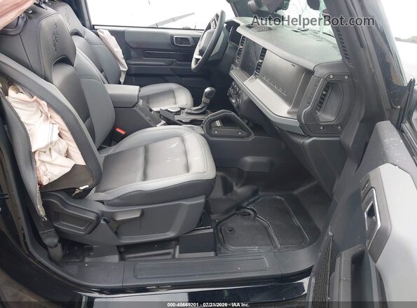 1FMDE7AH8RLB50686 2024 FORD BRONCO Black Вид салону спереду