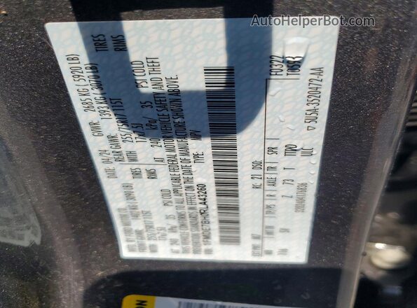 1FMDE7BH0RLA43260 2024 FORD BRONCO Серый Вид наклейки с VIN-кодом