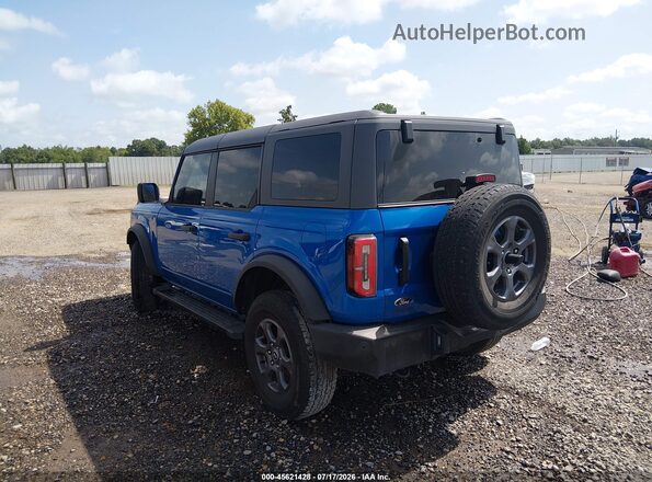 1FMDE7BH2RLA09983 2024 FORD BRONCO Blue Задня ліва чверть