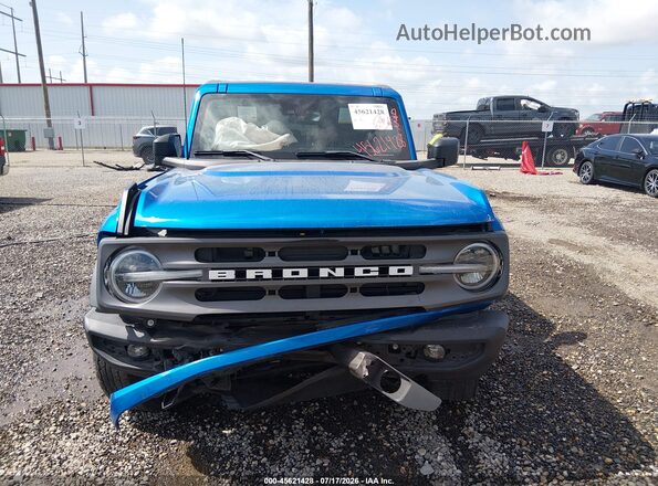 1FMDE7BH2RLA09983 2024 FORD BRONCO Blue Вид щитка приладів