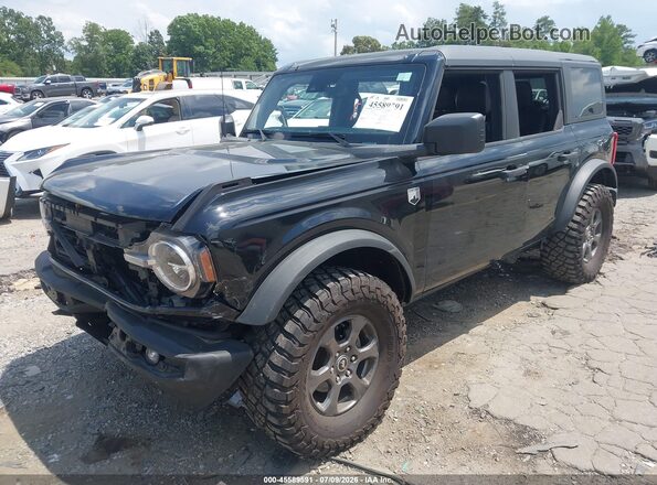 1FMDE7BH2RLB07346 2024 FORD BRONCO Black წინა მარცხენა ხედი სამი მეოთხედიდან