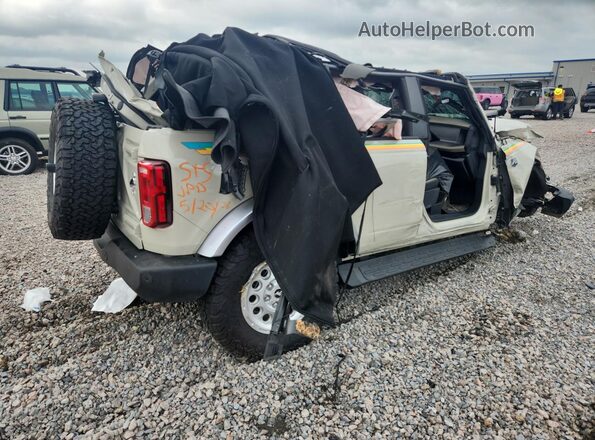 1FMDE7BH2SLB07546 2025 FORD BRONCO Желто-коричневый Задняя правая четверть