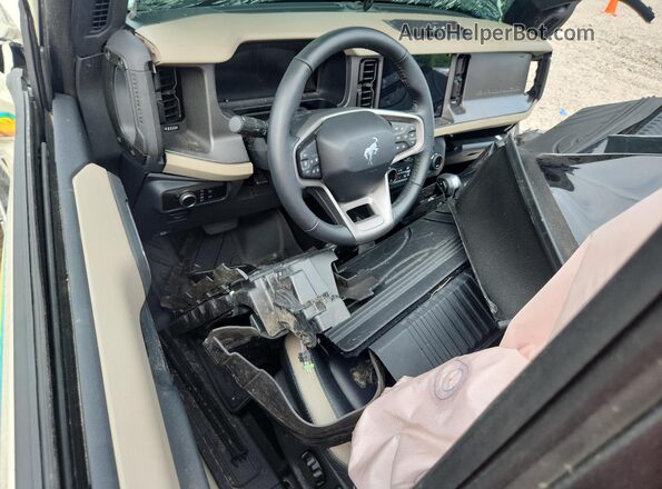 1FMDE7BH2SLB07546 2025 FORD BRONCO Желто-коричневый Вид панели приборов