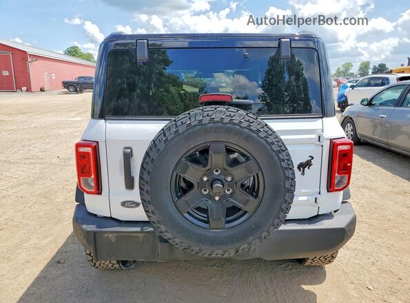 1FMDE7BH4SLA59662 2025 FORD BRONCO White Вид ззаду