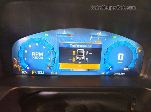 1FMDE7BH4SLA63274 2025 FORD BRONCO Black Սարքավորումների վահանակի տեսք