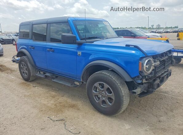 1FMDE7BH4SLA84402 2025 FORD BRONCO Синий Передняя правая четверть